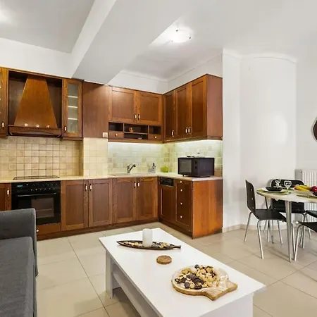 Private In Kalamaki, Chania Lägenhet *